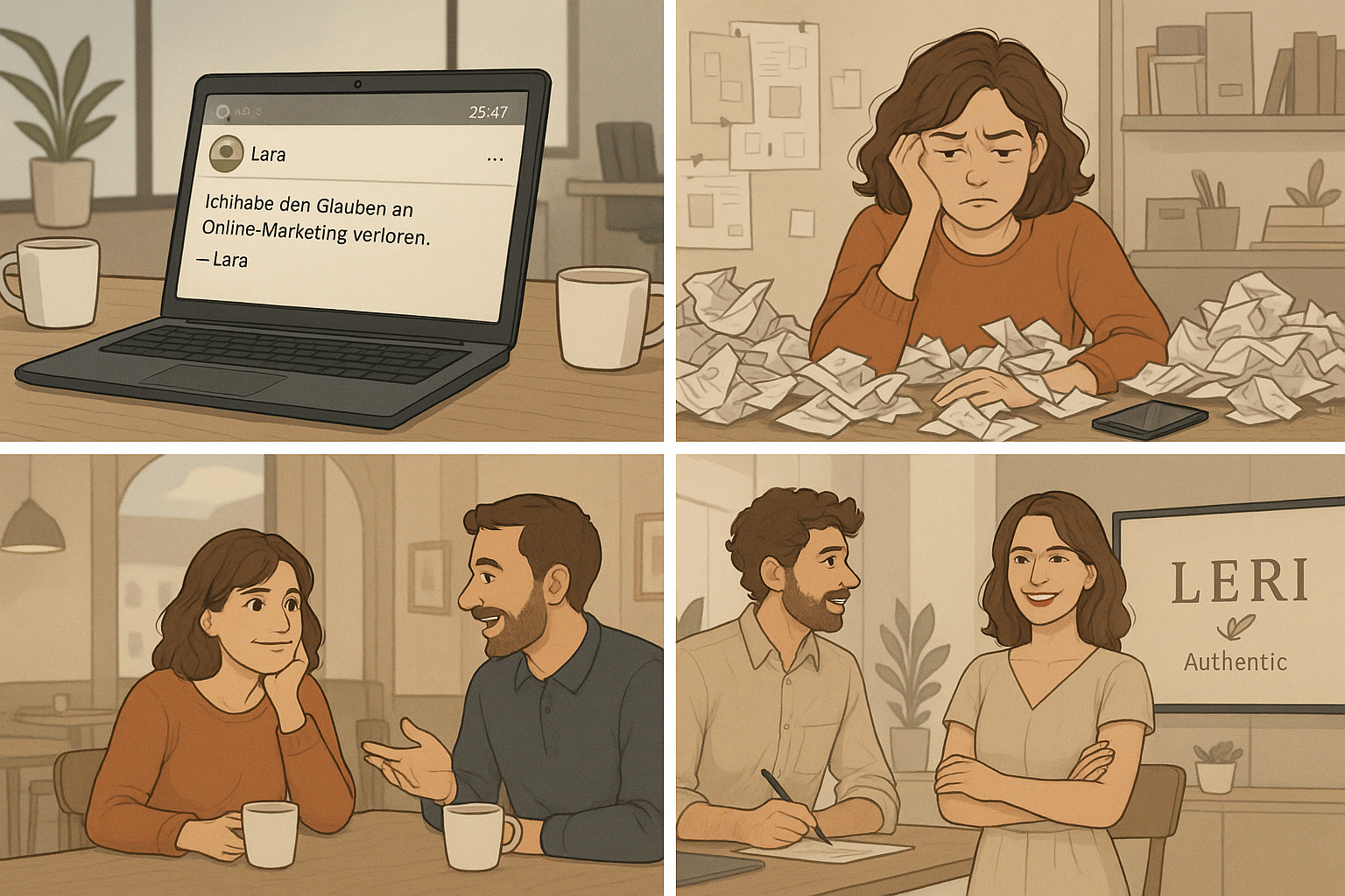 Wir nehmen uns Zeit für Sie